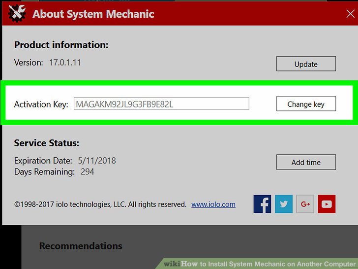 System mechanic 15 pro serial key code